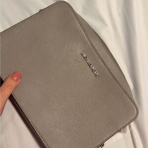 Michael Kors Gray Crossbody Bag